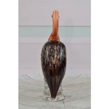 Szkło Murano Glass - Kolorowy Flaming - Ptak - Figura Prezent - Dekoracja