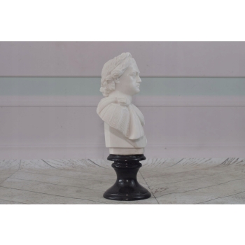 Marmurowa Figura - Popiersie Cesarza Rzymskiego - Figura Rzeźba Marmur