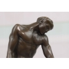 Auguste Rodin Adam - Posąg Akt Mężczyzny - Syg - Rzeźba Figura z Brązu 19cm