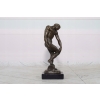 Auguste Rodin Adam - Posąg Akt Mężczyzny - Syg - Rzeźba Figura z Brązu 19cm