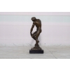 Auguste Rodin Adam - Posąg Akt Mężczyzny - Syg - Rzeźba Figura z Brązu 19cm