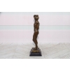 Nowoczesna Figura Akt Nagiego Mężczyzny - Rodin - Rzeźba z Brązu Ozdoba