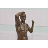 Nowoczesna Figura Akt Nagiego Mężczyzny - Rodin - Rzeźba z Brązu Ozdoba
