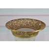 Pałacowy Porcelanowy Wazon - Waza - Złote Anioły - Porcelana + Brąz Ozdoba