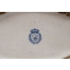 Muzealna Patera Porcelanowa - Secesja Wazon Amfora Porcelana + Brąz Ozdoba