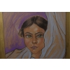 I. Witkiewicz Witkacy 1930 - Portret Dziewczynki Kobiety - Pastel - Obraz