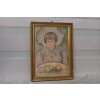 I. Witkiewicz Witkacy 1930 - Portret Chłopca Arystokraty - Pastel - Obraz