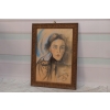 I. Witkiewicz Witkacy 1929 - Portret Zofii Mikuckiej - Pastel - Obraz
