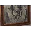 L. Wyczółkowski - Portret Mężczyzny - Pastel za Szkłem - Obraz