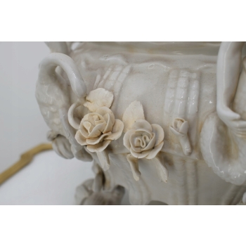 Porcelanowa Berlinka - Waza Porcelana na Zupę - Kobiety Nimfy - Dekoracja