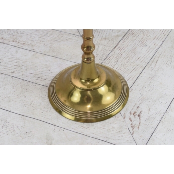 Komplet Świeczników Mosiężnych - Świecznik Lichtarz 5 Ramienny - Mosiądz