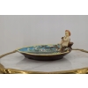Porcelanowa Patera - Owocnik - Amor Anioł - Porcelana - Mydeniczka