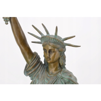 Statua Wolności - Nowy Jork USA - Figura Rzeźba z Brązu - Dekoracja Prezent