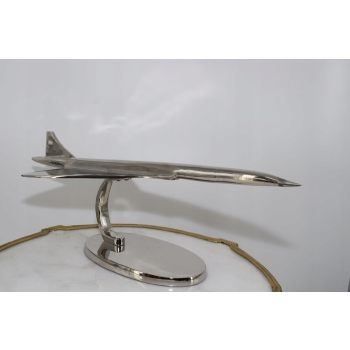 Duży Model Samolotu - Concorde - Aluminiowy Model Samolot - Prezent Pilot
