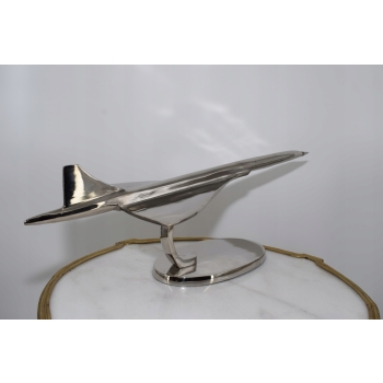 Duży Model Samolotu - Concorde - Aluminiowy Model Samolot - Prezent Pilot