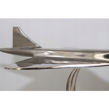 Duży Model Samolotu - Concorde - Aluminiowy Model Samolot - Prezent Pilot