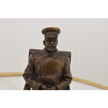 Konferencja Jałtańska - Stalin Roosvelt Churchill - Trzy Figury z Brązu