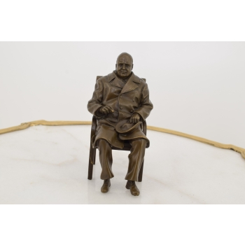 Konferencja Jałtańska - Stalin Roosvelt Churchill - Trzy Figury z Brązu