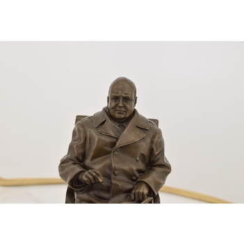 Konferencja Jałtańska - Stalin Roosvelt Churchill - Trzy Figury z Brązu