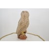 Porcelanowy Wazon - Mądra Sowa - Porcelana Figura Rzeźba - Ozdoba Prezent