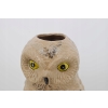 Porcelanowy Wazon - Mądra Sowa - Porcelana Figura Rzeźba - Ozdoba Prezent