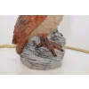 Porcelanowy Wazon - Mądra Sowa - Porcelana Figura Rzeźba - Ozdoba Prezent