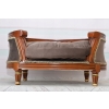 Sofa Kanapa - Legowisko Dla Psa Kota - Brązowe - Barok - Drewno