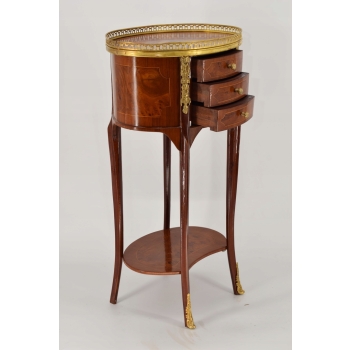 Komoda Szafa 3 Szuflady - Okucia Mosiężne - Salon - Sypialnia - Uszkodzona