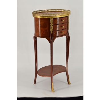 Komoda Szafa 3 Szuflady - Okucia Mosiężne - Salon - Sypialnia - Uszkodzona