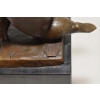 Modernistyczna Tancerka - Balerina - Akt Kobiety - Figura z Brązu- Ozdoba