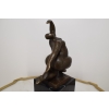 Modernistyczna Tancerka - Balerina - Akt Kobiety - Figura z Brązu- Ozdoba