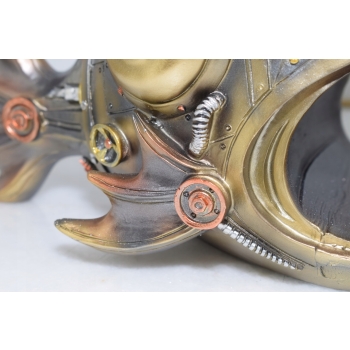 Mechaniczna Ryba - Groźna Pirania - Figura Rzeźba Tworzywo Prezent Wędkarz