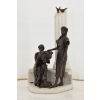 Mitologiczna Scena - Dwie Kobiety - Grecka Figura z Brązu - Rzeźba Prezent