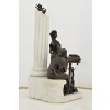 Mitologiczna Scena - Dwie Kobiety - Grecka Figura z Brązu - Rzeźba Prezent