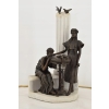 Mitologiczna Scena - Dwie Kobiety - Grecka Figura z Brązu - Rzeźba Prezent