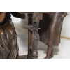 Mitologiczna Scena - Dwie Kobiety - Grecka Figura z Brązu - Rzeźba Prezent