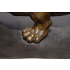 Przyczajona Puma - Pantera Gepard - Figura Rzeźba z Brązu - Prezent Ozdoba