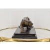 Przyczajona Puma - Pantera Gepard - Figura Rzeźba z Brązu - Prezent Ozdoba