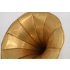 Gramofon - Patefon - 8 Kat - Mahoń - Sprawny - Zdobienia Tuba Rzeźbiona