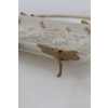 Porcelanowa Mini Patera - Mydelniczka - Porcelana + Brąz - Ważki - Ozdoba