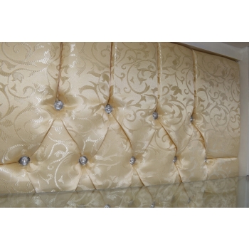 Duża Francuska Witryna – 100% Drewno – Creme – Gablota Serwantka