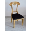 Polski Stół Art Deco + 4 Krzesła Okrągły - Instarsje - Meble Salon Jadalnia