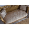 KRÓLEWSKI Komplet Mebli - Kawowy - Wypoczynek Sofa + 2 Fotele + Stół