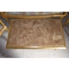 KRÓLEWSKI Komplet Mebli - Kawowy - Wypoczynek Sofa + 2 Fotele + Stół