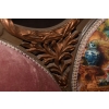 Pałacowa Sofa Kanapa - Leżanka Szezlong - Drewno z Obrazkiem