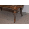Pałacowa Sofa Kanapa - Leżanka Szezlong - Drewno z Obrazkiem