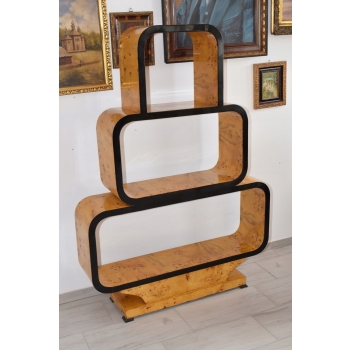Komoda Regał Art Deco - Szafka - Pomocnik - Biblioteka Francja Vintage
