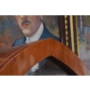 Owalna Witryna Art Deco - Gablotka Serwantka - Salon Gabinet - Gablota