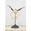 Latający Kościotrup - Kostek Memento Mori - Figura Rzeźba z Żeliwa - Ozdoba