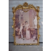 Francuska Malarka - Francja - Wielki Obraz na Płótnie Złota Rama 150x98